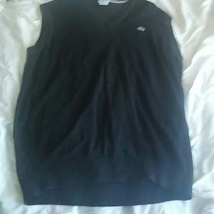 Lacoste sweater vest sz 5 medium